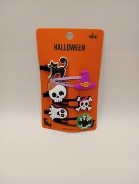HALLOWEEN HAIR SNAP CLIPS AND BARRETTES BABY GIRL 0953-0956